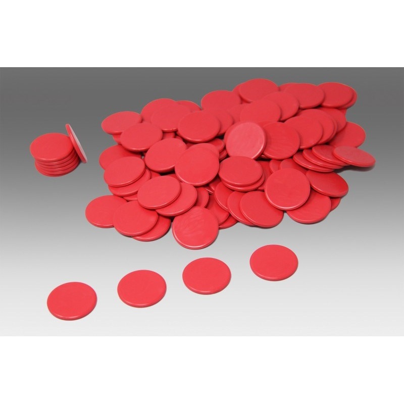 Red Counters Pack of 1000