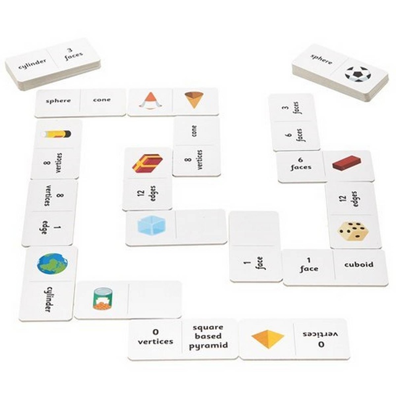 3D Shapes Domino Links