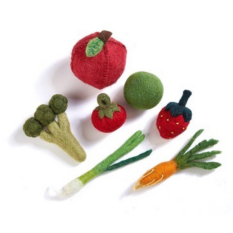 Felt Food Groups  Fruit Veg Bag