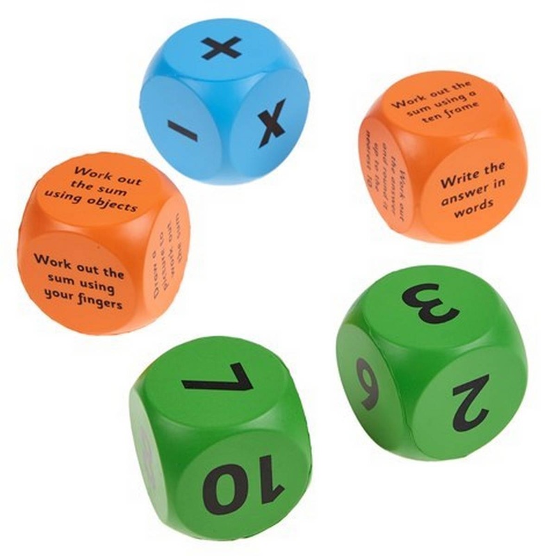 Maths Strategies Cubes Pack of 5