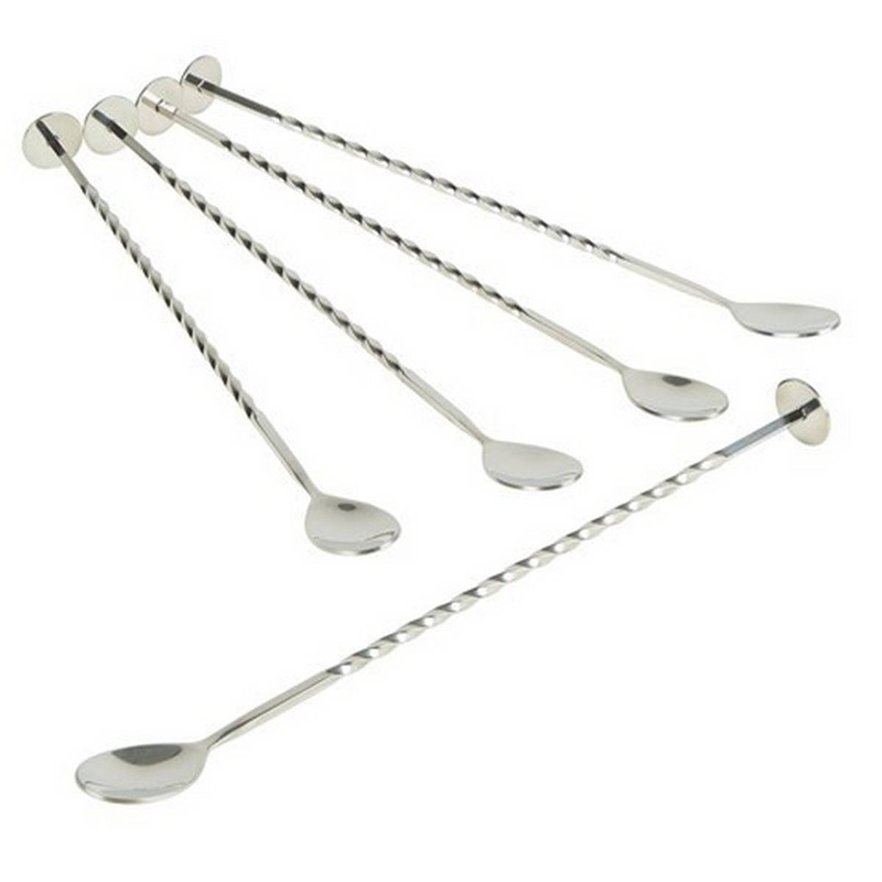 Metal Twisty Spoons Pk 5 Pack of five