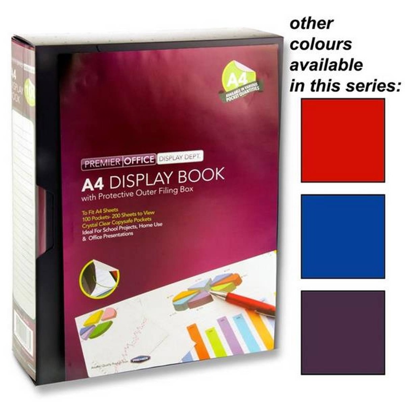 Premier 100 Pocket Display Book