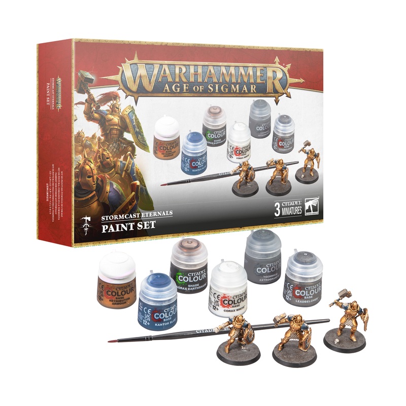 AOS Stormcast + Paint Set (ENG/SPA/PORT/LATV/RM)