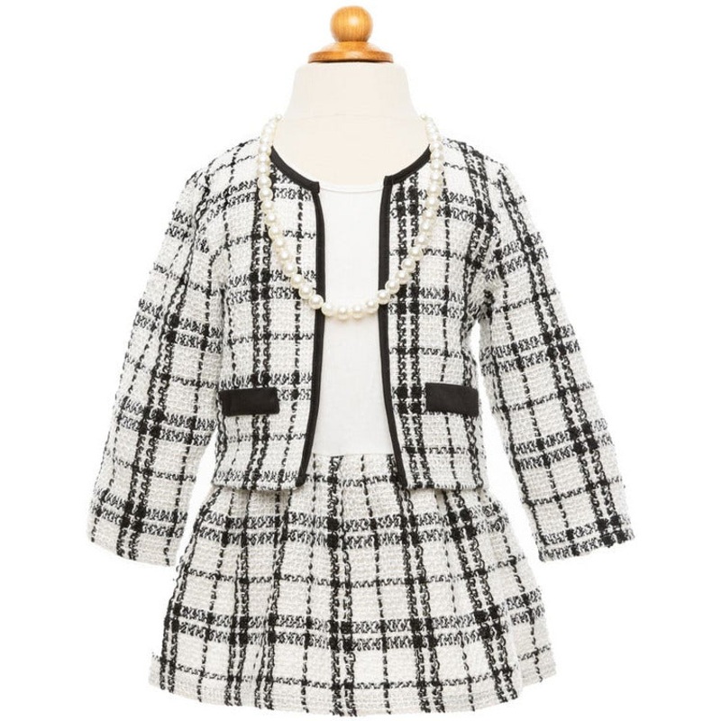Coco the Fashionista Dress, Jacket & Pearls – Size 5-6