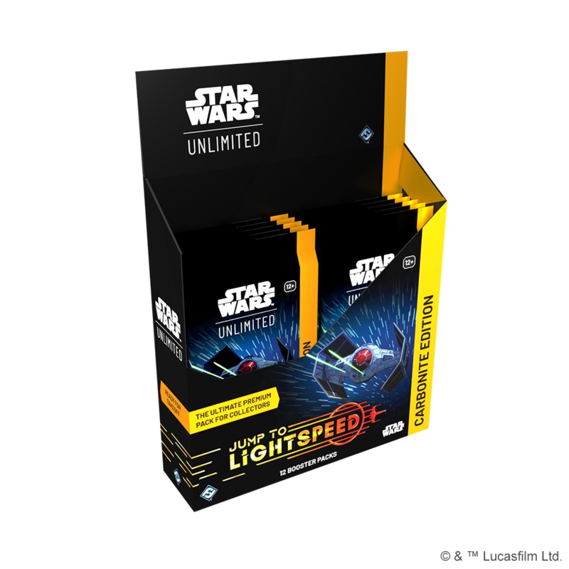 Jump to Lightspeed Carbonite Booster Display – Star Wars: Unlimited