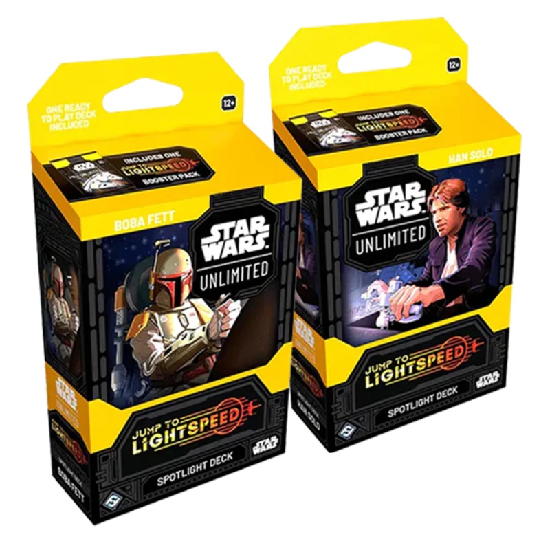 Jump to Lightspeed Spotlight Boba and Han Deck – Star Wars: Unlimited