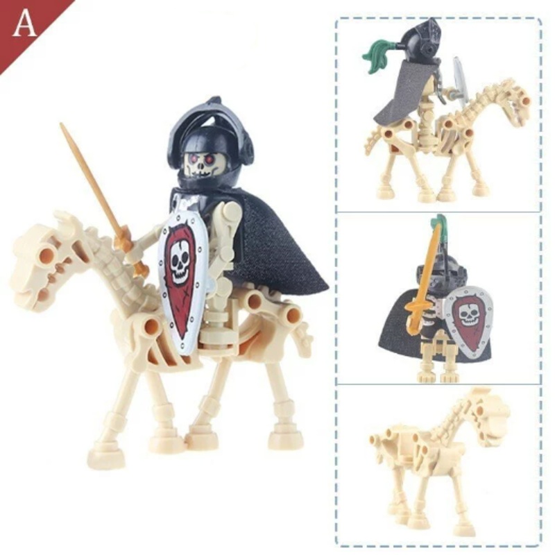 Medieval Skeleton Undead Horse Dragon Knight (ONLINE ORDER ONLY)
