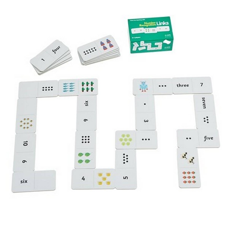 Number Recognition Domino Links