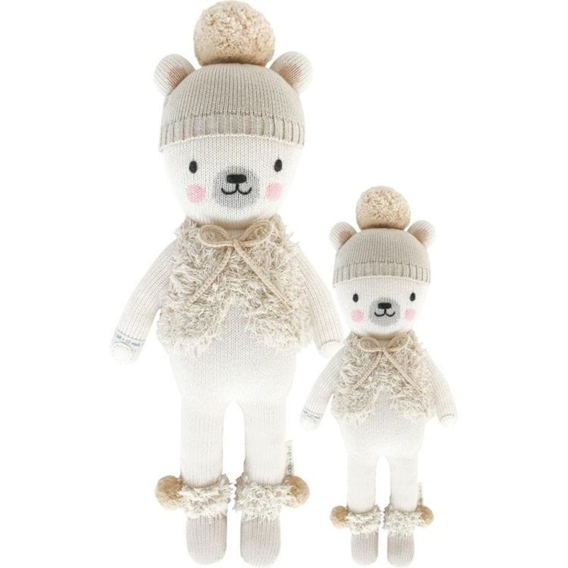 Regular 20 Stella the Polar Bear Hand-Knit Doll
