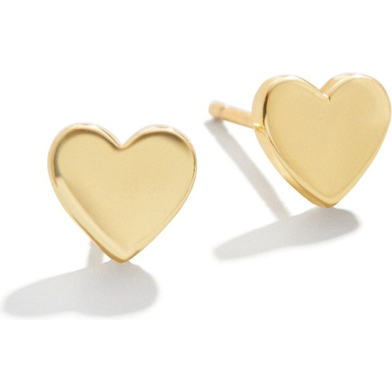 Whole Lotta Heart 18K Gold Kids’ Earrings – Gold