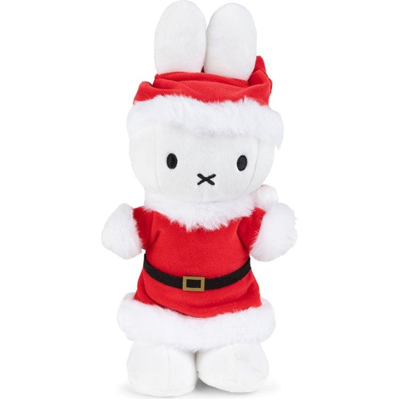 9.5 Miffy Standing Santa Plush