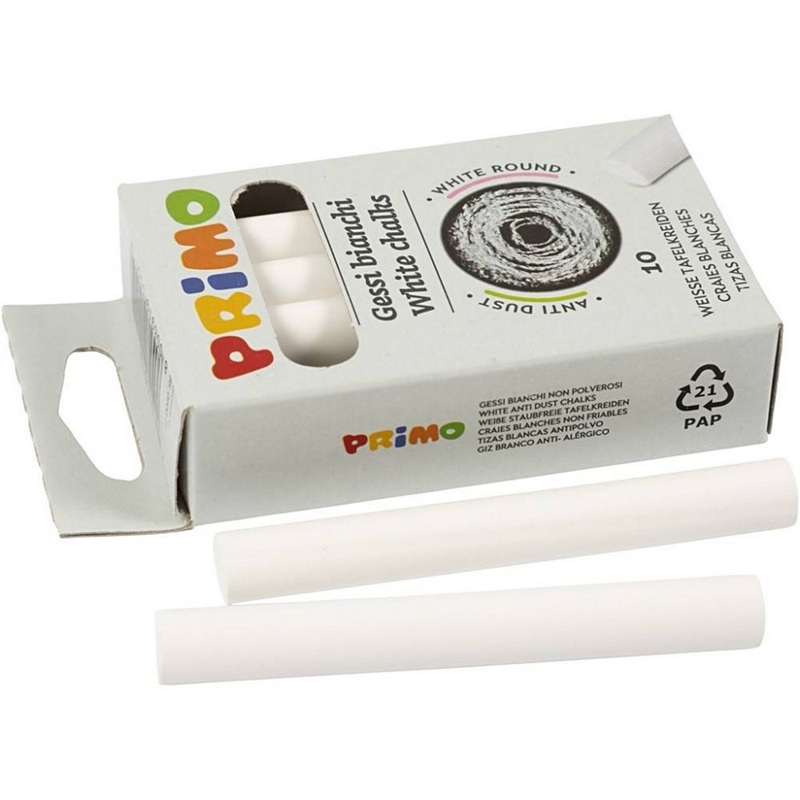 Chalkboard Chalk  White Pack of 10