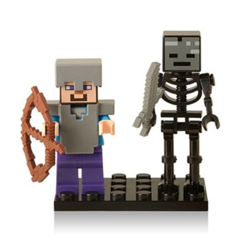 Iron Armored Steve with Skeleton (ONLINE ORDER ONLY)