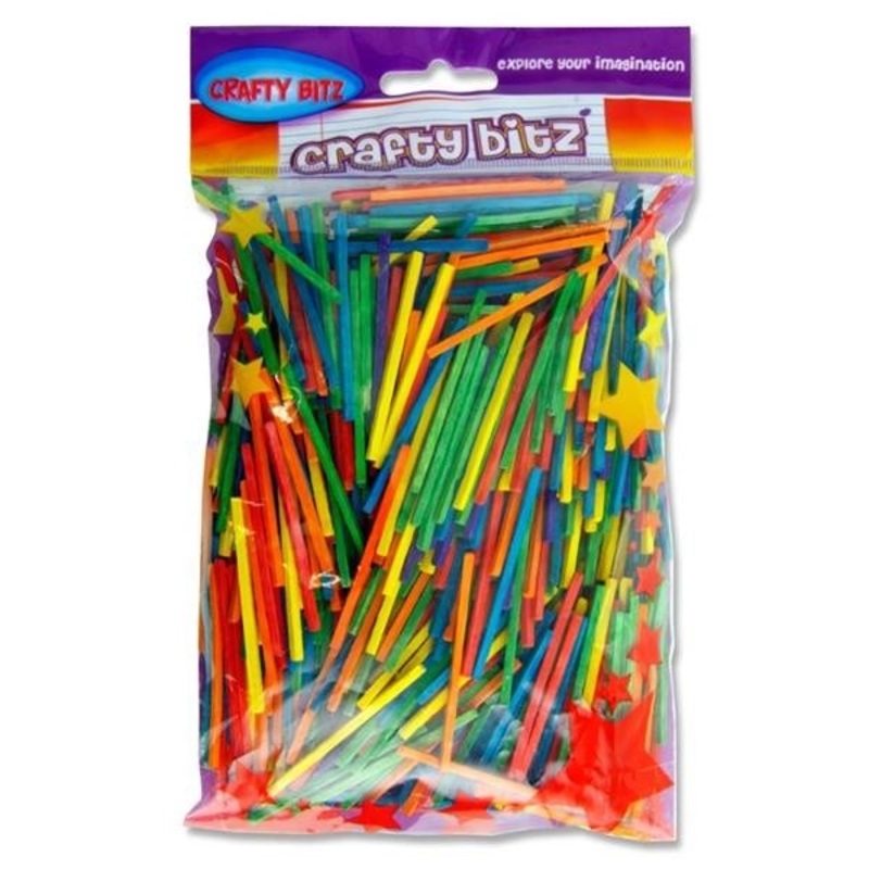 Matchsticks Coloured Pack of 75G