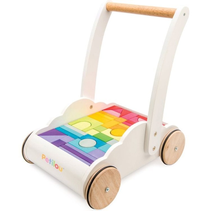 Rainbow Baby Walker & Puzzle – 45 Blocks