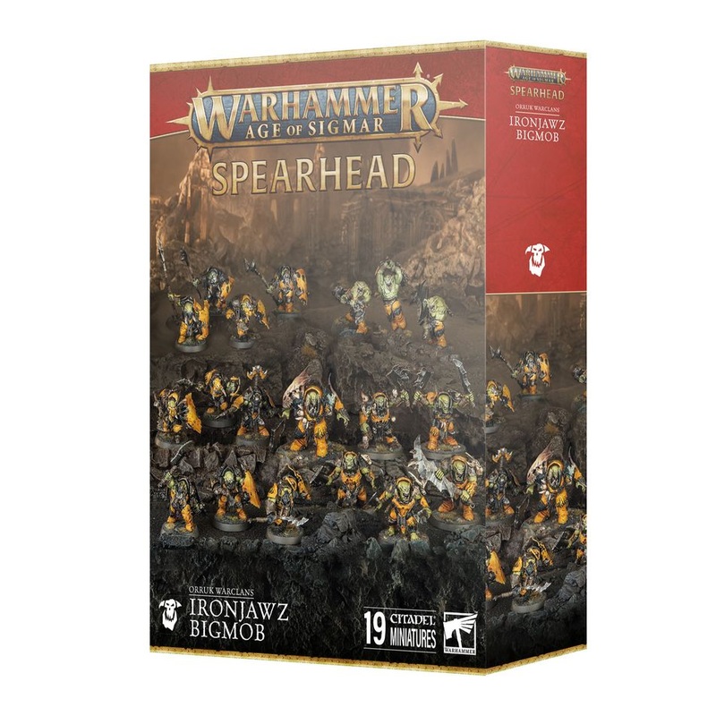 Spearhead: Orruk Warclans  Ironjawz Bigmob