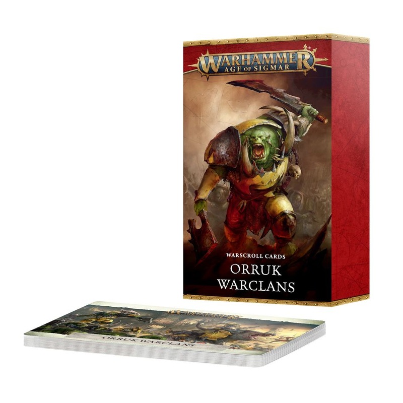 Warscroll Cards: Orruk Warclans 2025