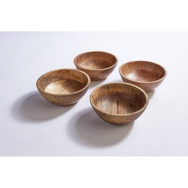 Wooden Bowls Pack of four
