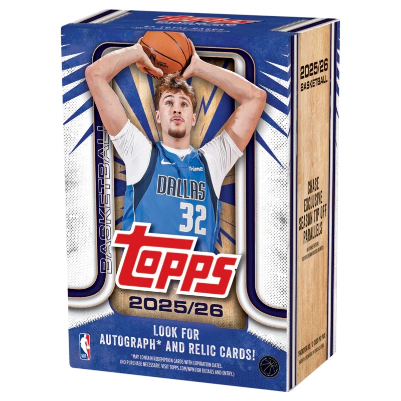 2025-26 Topps Basketball – Value Box (ONLINE ORDER ONLY)