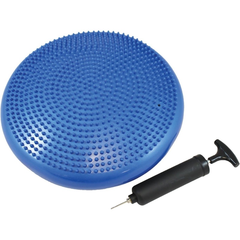 CleverCo Air Stability Wobble Cushion & Pump  Blue