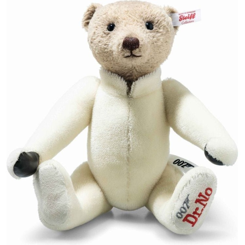 James Bond Dr. Julius No Villain Teddy Bear