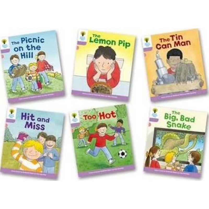 Oxford Reading Tree: Level 1+ More Stories B (Pink) Biff, Chip and Kipper Stories Decode & Develop Pack of 6 (New)