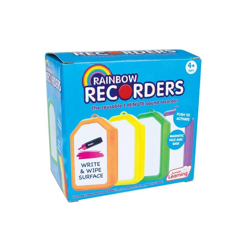 Rainbow Recorder (Set of 4)