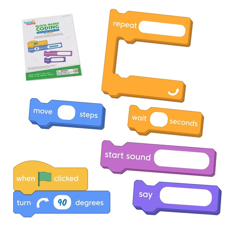 Scratch Coding Cards  Magnetic Demonstration Set