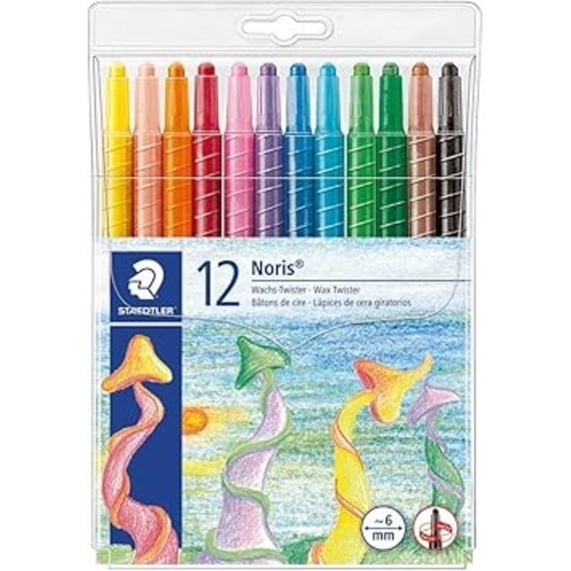 Staedtler Noris  Wax Twistables  12 Pack