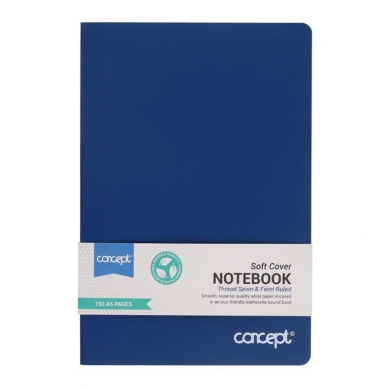 A5 192pg Soft Cover Notebook