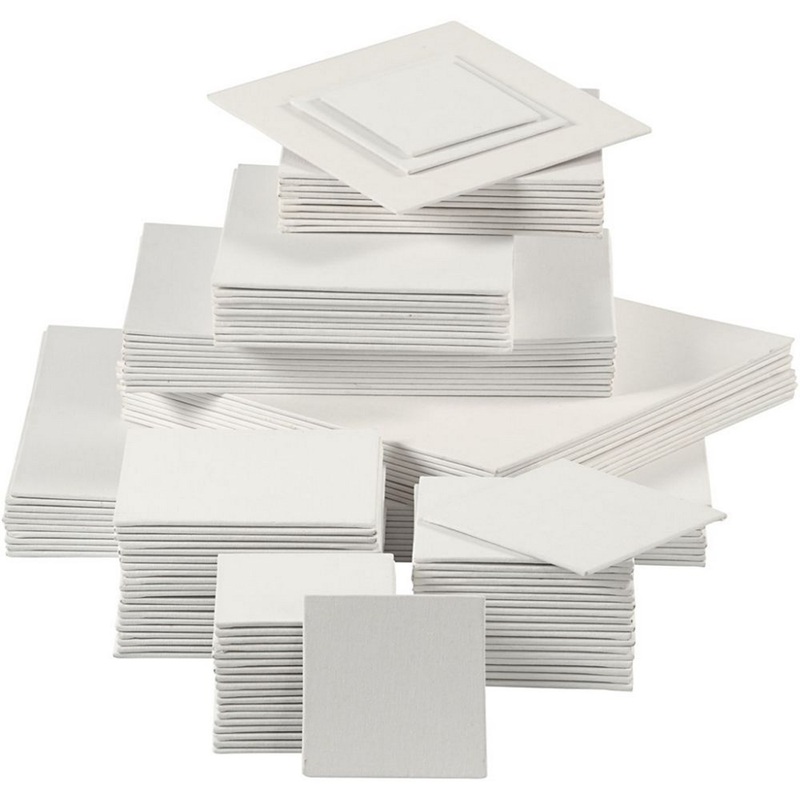 Canvas Panels Assorted Pack of 108