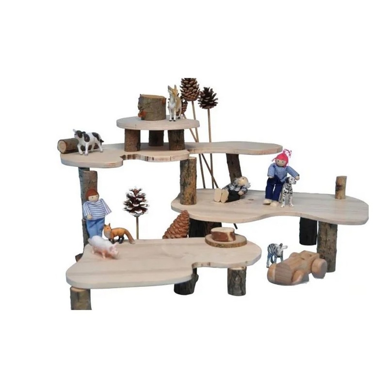 Open ended play platforms