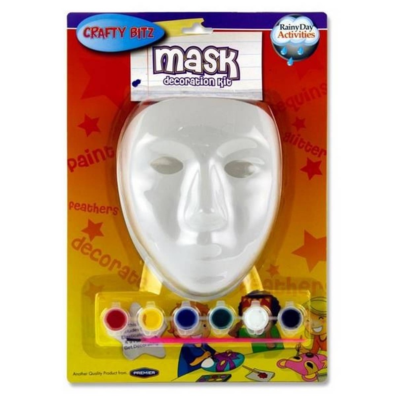 Crafty Bitz 8pce Mask Decoration Kit
