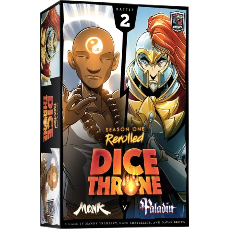 Dice Throne: Season 1 – Monk vs Paladin