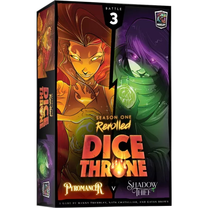 Dice Throne: Season 1 – Pyromancer vs Shadow Thief