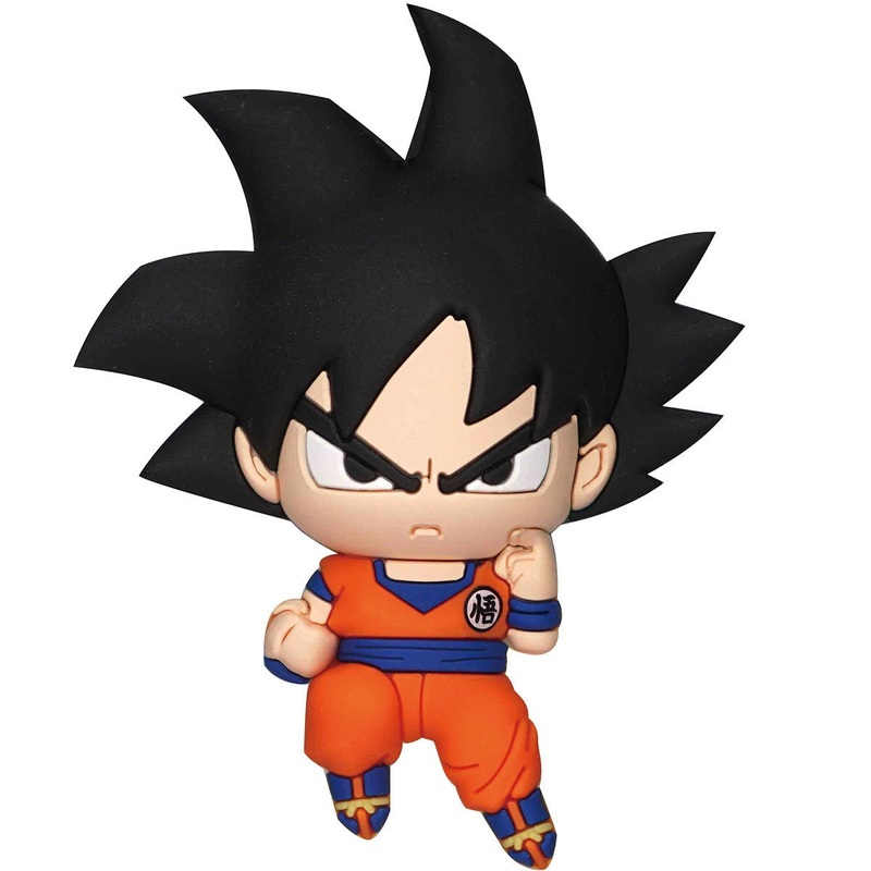 Dragon Ball Z Goku Battle Pose 3D Foam Magnet (ONLINE ORDER ONLY)