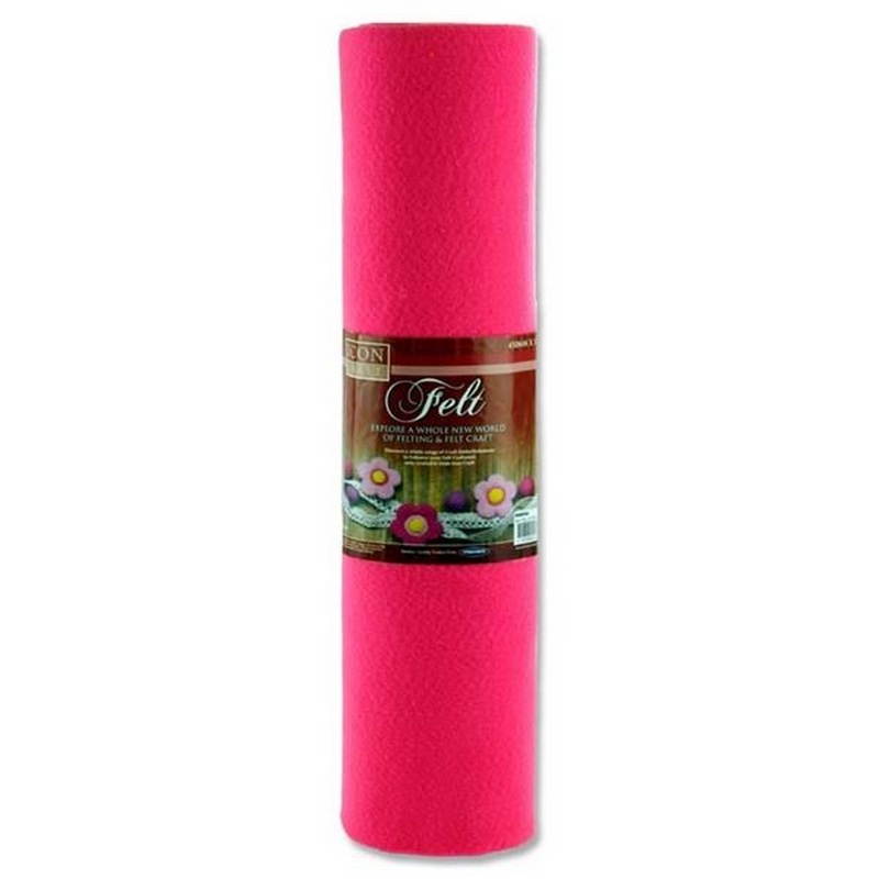 **Felt 5 metre Roll  Pink
