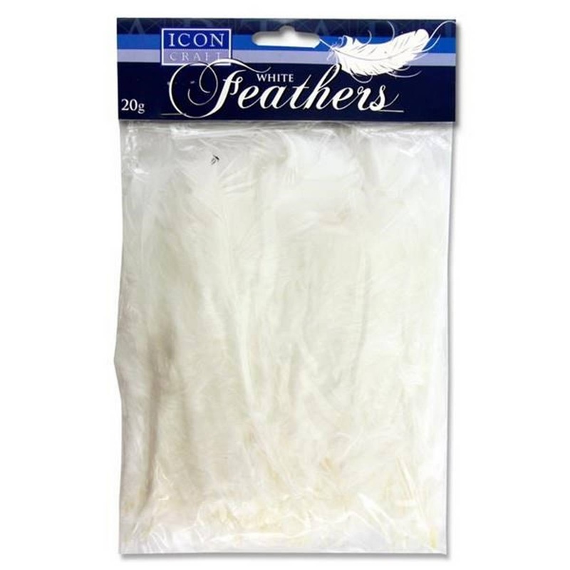 Icon Craft 20g Feathers  White