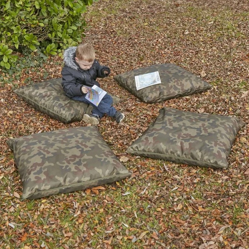 Large Camo Cushions  Set of 4