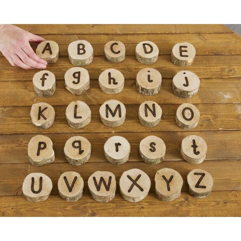 Lower/Upper Case Discs  Set of 26