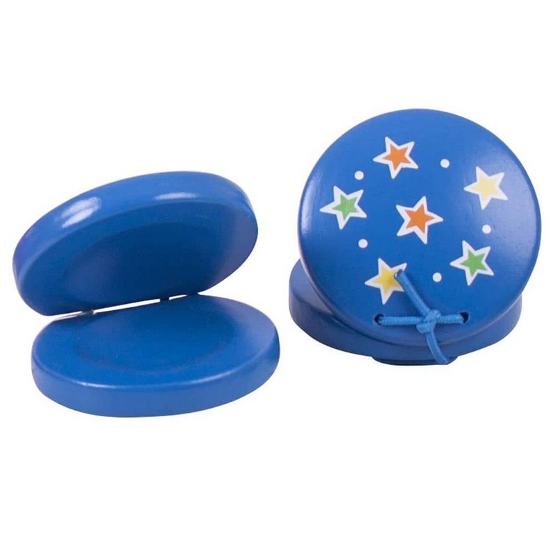 Snazzy Castanets (One Pair  Blue)