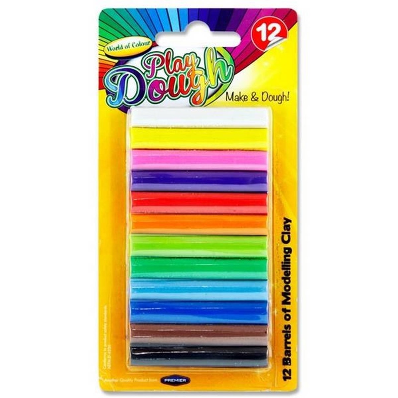 Woc Card 12X180g Plasticine (Marla)