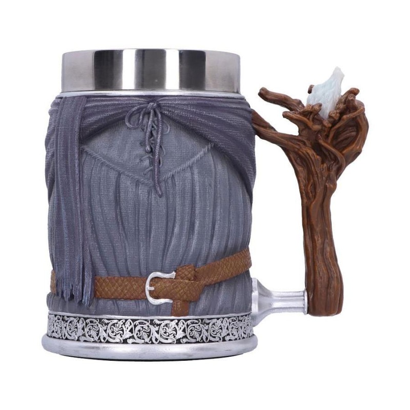 Lord of the Rings Gandalf the Grey Stainless Steel Tankard (ONLINE ORDER ONLY)