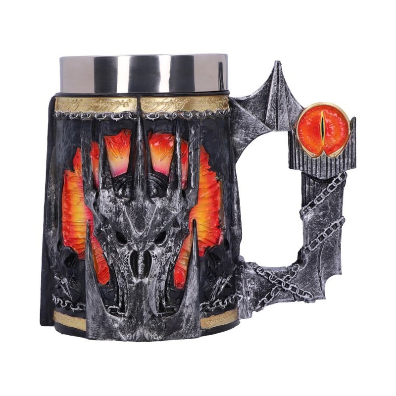 Lord of the Rings Sauron Sculpted Stainless Steel Tankard Mug (ONLINE ORDER ONLY)