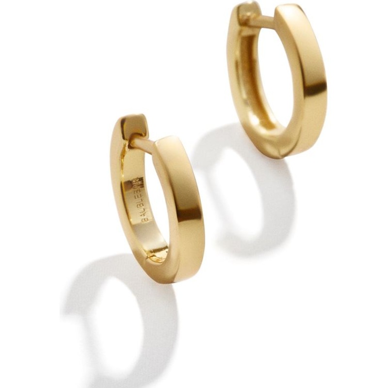 Tori 18K Gold Kids’ Huggie Hoop Earrings