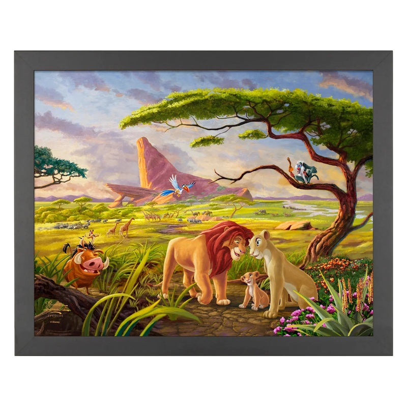 Disney The Lion King: Remember Who You Are – Thomas Kinkade Framed Art Print (ONLINE ORDER ONLY)