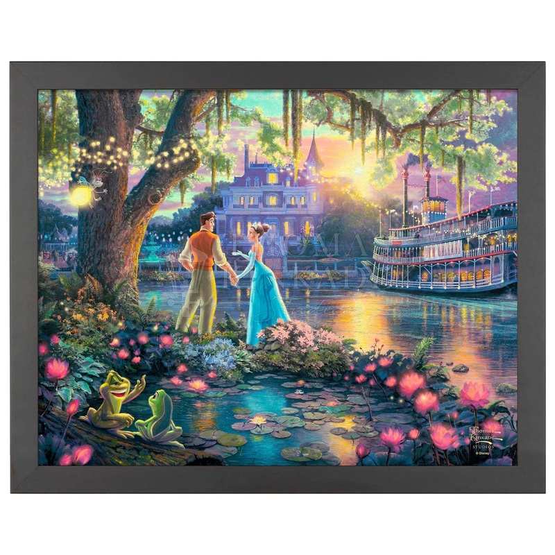 Disney: The Princess and the Frog Thomas Kinkade Framed Art Print (ONLINE ORDER ONLY)