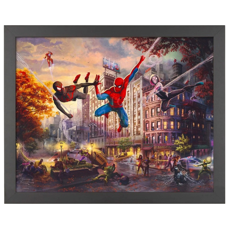 Spider-Man Ultimate Alliance – Marvel Thomas Kinkade Framed Art Print (ONLINE ORDER ONLY)