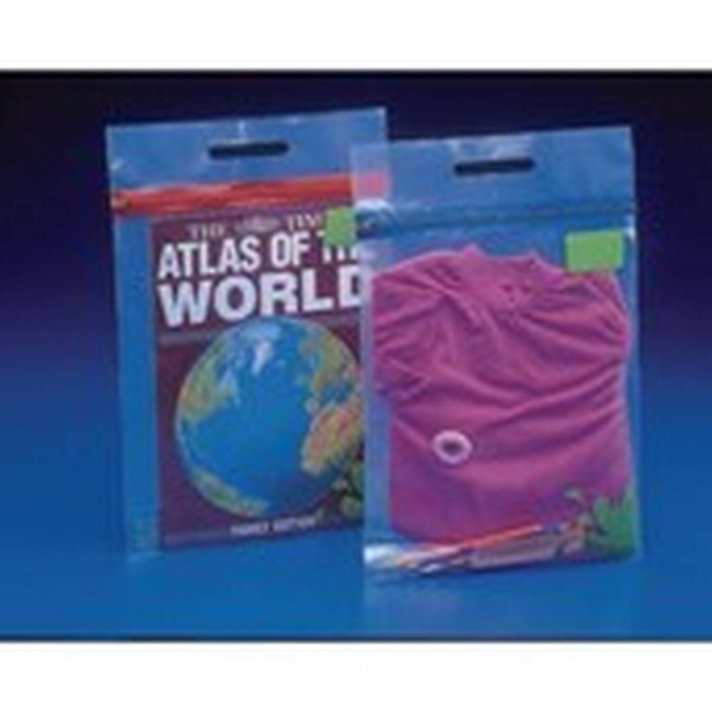 A4 Red Zip Book Bags  Pack of 25
