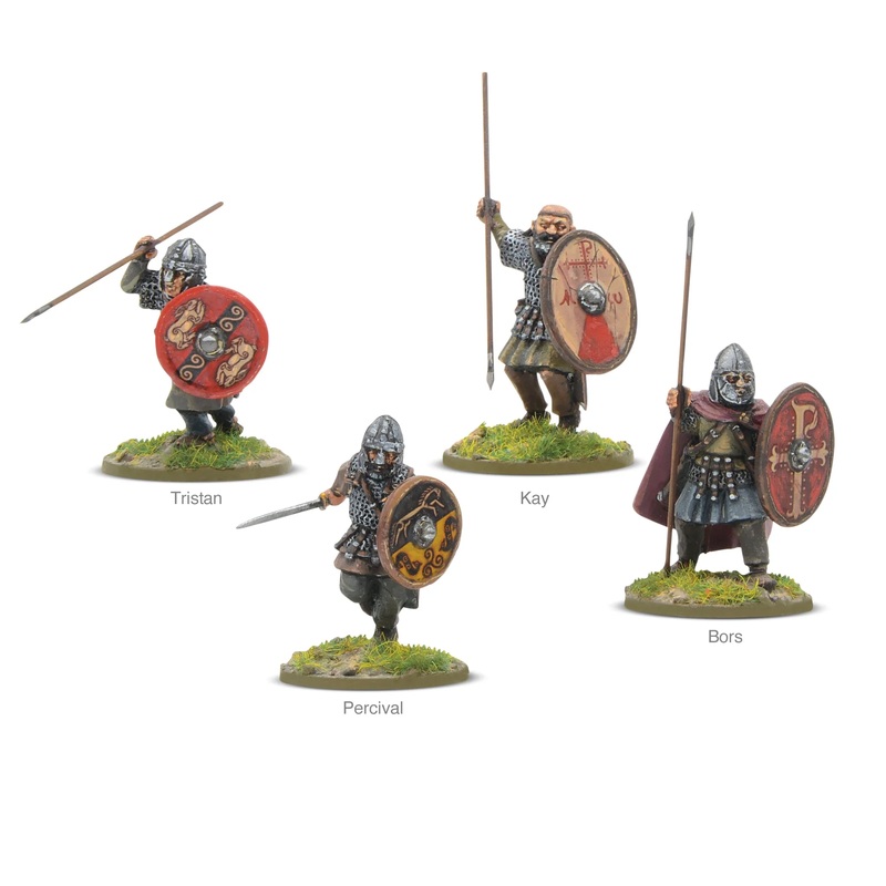 Arthurian Knights – Bors, Tristan, Percival, Kay